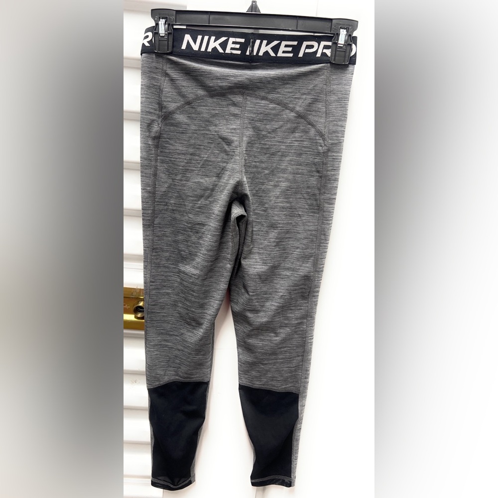 Nike Women Running Tights Gray Size Small - Picture 3 of 6